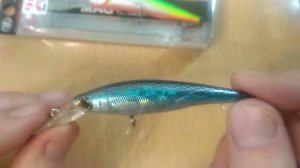 Распаковка посылки с воблером Cultiva Ripn Minnow 70F