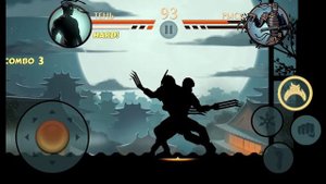 Shadow Fight 2. Бой с боссом ''Рысь''. Победил Рысь его же оружием!!
