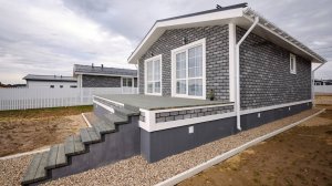 Одноэтажный 2х комнатный дом с обустройством и мебелью