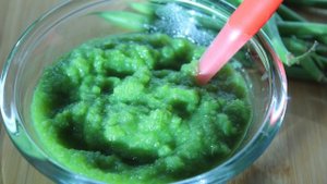 how to make green bean&pumpkin puree for baby/ Ногоон шош болон хулууны нухаш хийх