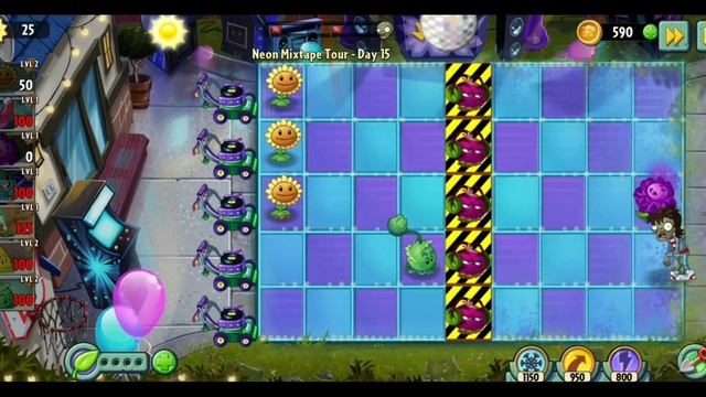 Plants vs Zombies Gameplay | PVZ 2 | Neon Mixtape Tour Day 15 Gameplay | @ZombieWorld302 смотреть онлайн