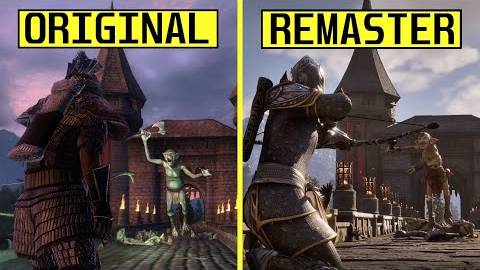 The Elder Scrolls IV Oblivion Remaster vs Original - Сравнение графики