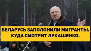 БЕЛАРУСЬ ЗАПОЛОНИЛИ МИГРАНТЫ. КУДА СМОТРИТ ЛУКАШЕНКО.