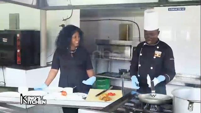 How to prepare fried chicken with cherry tomatoes or tomato paste | NBS Kings Kitchen смотреть онлайн