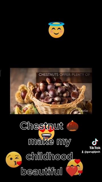 Amazing benefits of 🌰 chestnut.