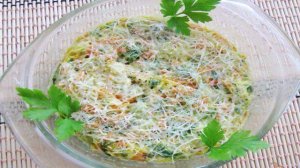 Фриттата с кабачками
