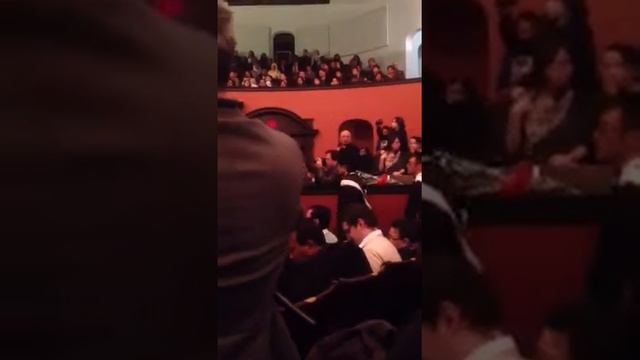 Walk to the podium - U of T graduation 2012