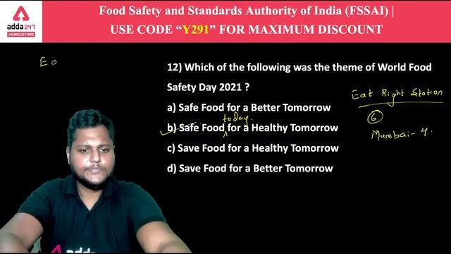 FSSAI Recruitment 2021 | Promoting Safe & Wholesome Food 5 | RUCO & Diet4Life #20 | FSSAI Asst/CFSO