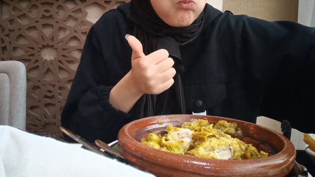 Purple Nails 💜💅🏻 ASMR Mukbang | Moroccan chicken and olive tagine 🇲🇦 | Eating Show смотреть онлайн