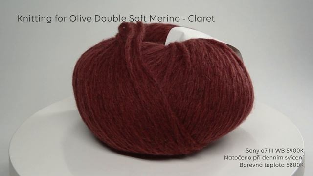 Knitting for Olive Double Soft Merino - Claret смотреть онлайн