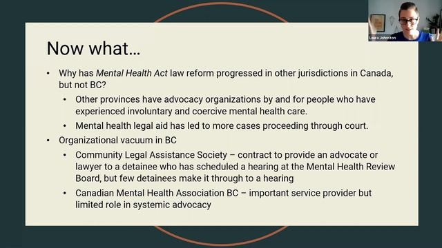 Supporting clients with mental health issues