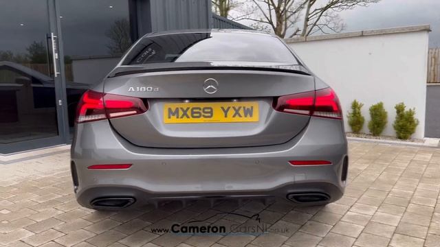 2019 Mercedes A180 AMG Line Executive Saloon смотреть онлайн