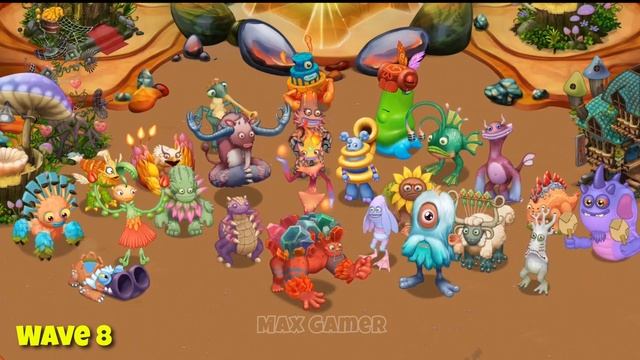 Amber Island All Waves - Wave 14 ~ My Singing Monsters смотреть онлайн