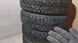 Зимняя резина Кама евро 519 после двух сезонов эксплуатации