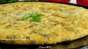 Кукурузная лепешка с зеленью