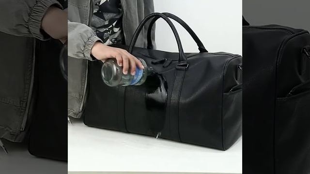 Кожаная дорожная сумка
