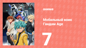 Мобильный воин Гандам Age 7 серия (аниме-сериал, 2011)