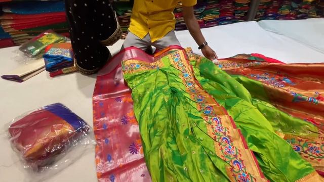Wholesale Nawari Saree | Moolchand Mill | Pune @rutujarahul смотреть онлайн