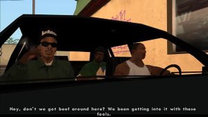 GTA San Andreas - CHEATS & TRAINER - Mission #6 - Drive-thru .