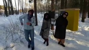Флэш-моб Американ бой. Комбинация.Медведев