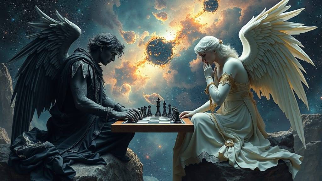 "Б.О.С.Х.: Игра — тщеславие фигур и мудрость партии"
