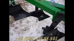 Плуг для минитрактора ПЛН-3-25 с предплужником