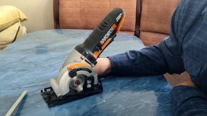 Обзор и тест мини пилы WORX WX527