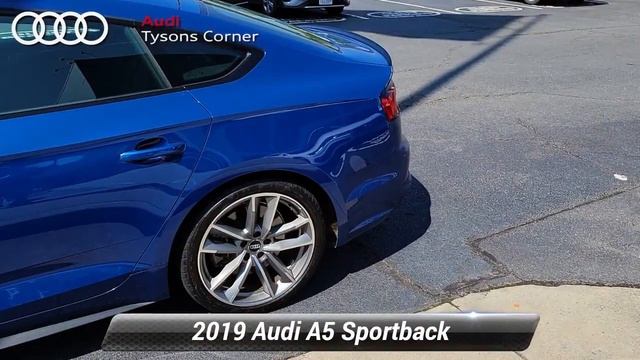 Used 2019 Audi A5 Sportback Premium Plus, Vienna, VA 23A0857A смотреть онлайн