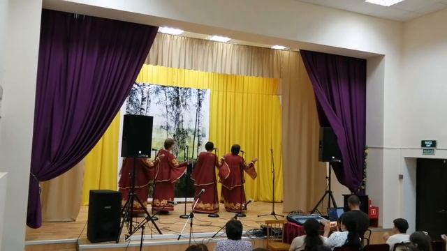 Деревенские посиделки на завалинке в Никольском СДК смотреть онлайн