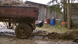 вытаскиваю прицеп на дт 75