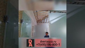 Душевой комплекс с раздевалкой в бассейн от Двери Аква 💎