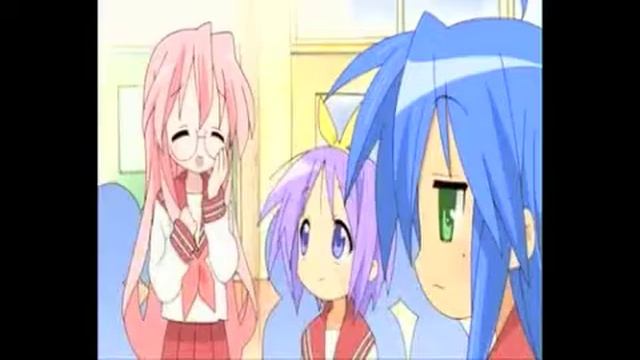 Haruhi Suzumiya and Lucky Star Anime Merge AMV-Wind it Up смотреть онлайн