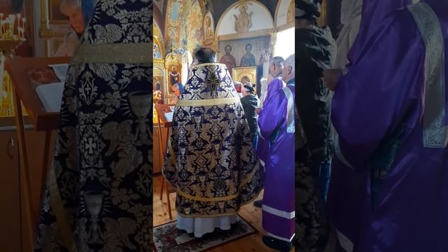 Вселенская родительская суббота...Панихида .Свято Покроский Храм .Судак. Крым. смотреть онлайн