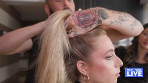 Hair Tutorial by Celeb Hairstylist: Andrew Fitzsimons| New York Live TV