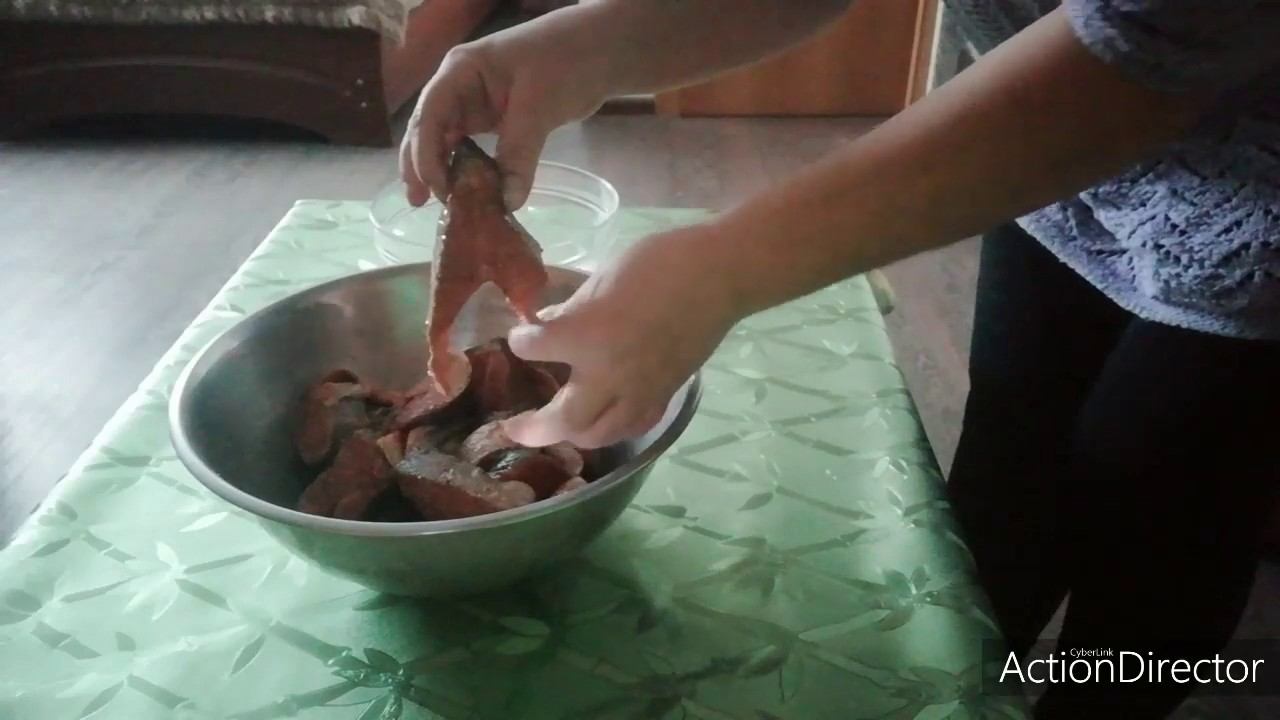 Самый лёгкий способ засолки горбуши! смотреть онлайн