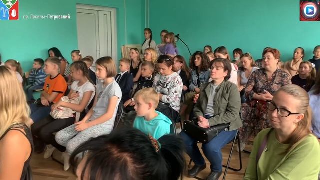 Открытие нового отделения Лосино-Петровской ДШИ в пос. Биокомбината смотреть онлайн