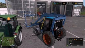 Farming Simulator 17. Обзор мода: МТЗ-82 + СТОГОМЕТ. (Ссылка в описании)