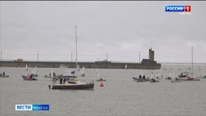 Лес мачт можно было увидеть на Краснодарском водохранилище