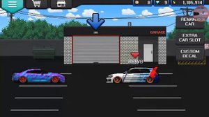 Быстрая машина в Pixel Car Racer?!