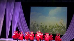 Танец Божья коровка.  1 класс, Школа танца Елены Морозовой. 03.03.2024