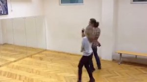 How to Dance Merengue in Russia (Tolya&Sonya)
