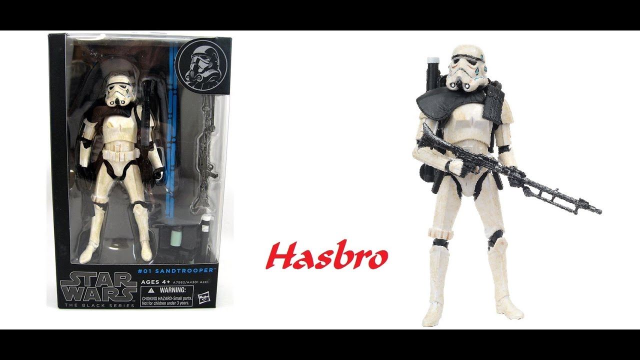 Распаковка и обзор Sandtrooper из Звездных войн\Star Wars\unboxing\Hasbro