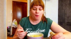 Мукбанг / кушаем гороховый суп/