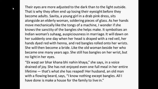 LOST SPRING | BY ANEES JUNG | CBSE | CLASS XII | PART 2 смотреть онлайн