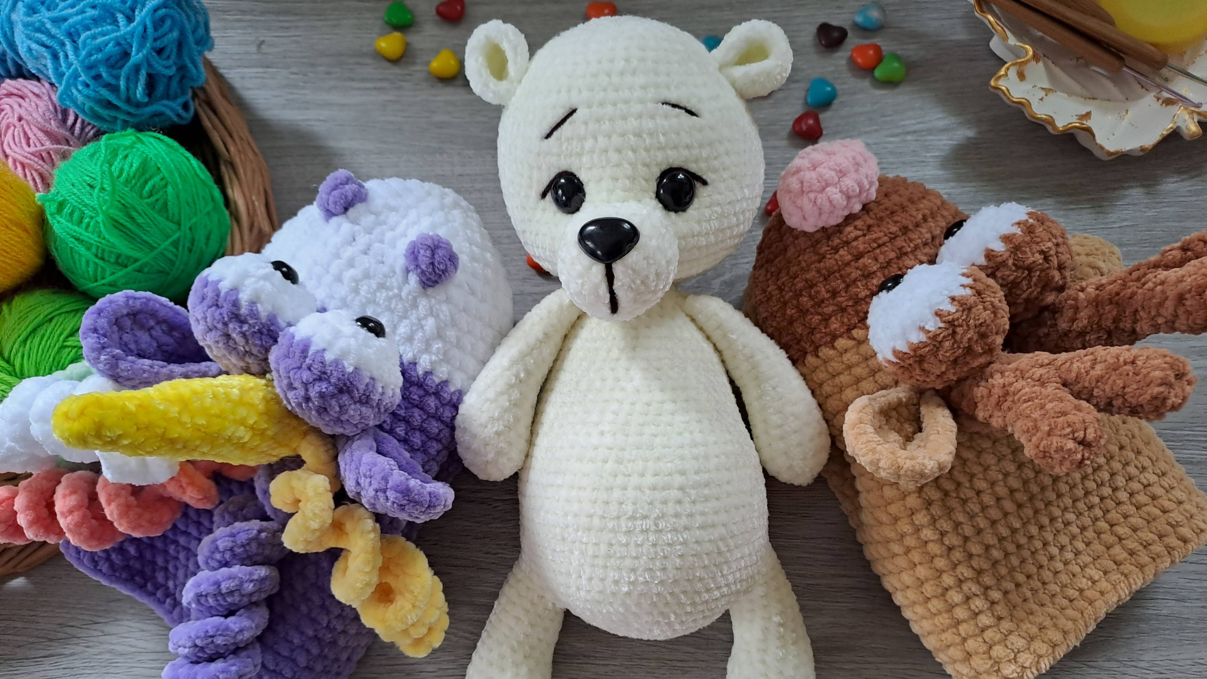Вязовлог №2. Готовые игрушки и процессы. смотреть онлайн
