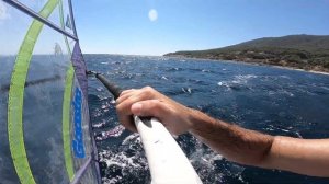 Windsurfing In Greece - Lesbos (Katia)-JP Australia X-Cite 145
