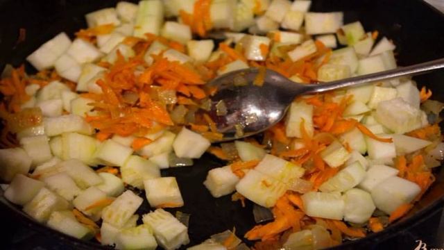 Куриный суп-пюре с кабачком