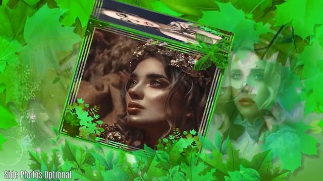 Starwoman Seven ❝Rotating Cubes Lime & Green❞ Slideshow for ProShow Producer 9 1080p HD