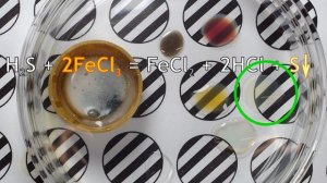 Свойства сероводорода (микрохимический эксперимент) / Properties of hydrogen sulphide in microscale