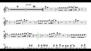 Yes Sir, I Can Boogie- -baccara- sax alto solo